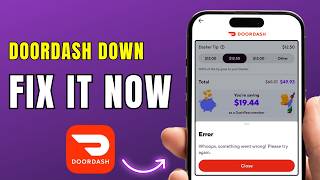 Is DoorDash Down Fix DoorDash Not Working | Whoops, Something Went Wrong (2026)