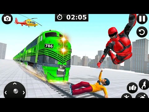 Light Speed Hero Robot Rescue Mission Game 3D #3 - Android Gameplay