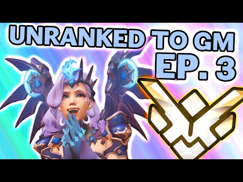 CARRYING DIAMOND GAMES AS MERCY?! - UNRANKED TO GM: MERCY ONLY - EPISODE 3 (EDUCATIONAL)