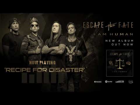 Escape The Fate - Recipe For Disaster feat. Joe Cotela of Ded (Official Audio)