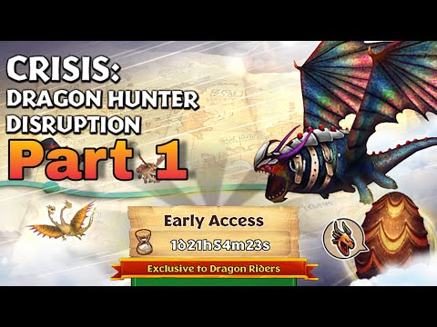CRISIS:DRAGON HUNTER DISRUPTION Part 1 - New Gauntlet Event - Dragons:Rise of Berk