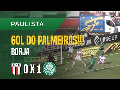 GOL (BORJA) - BOTAFOGO-SP X PALMEIRAS - 21/01 - PAULISTA 2018