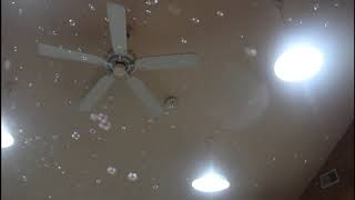 playing with bubbles