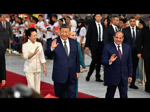 Chinese President Xi Jinping arrives in Cairo for state visit to Egypt