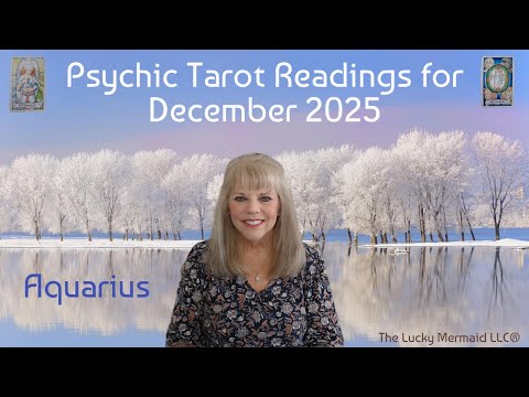 Wassermann-Tarot-Lesung für Dezember 2025 von Pam Georgel