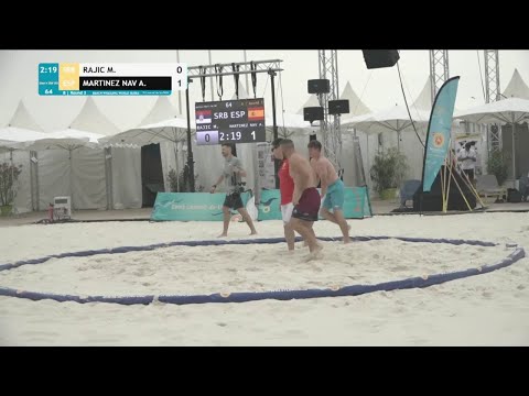 Miljan RAJIC (SRB) vs. Alberto MARTINEZ NAVARRO (ESP) • B | Round 3 • Men's BW 80Kg