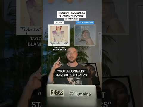 Taylor Swift 1989 Lyric Doesn’t Sound Like Starbucks Lovers Anymore #shorts #taylorswift #1989