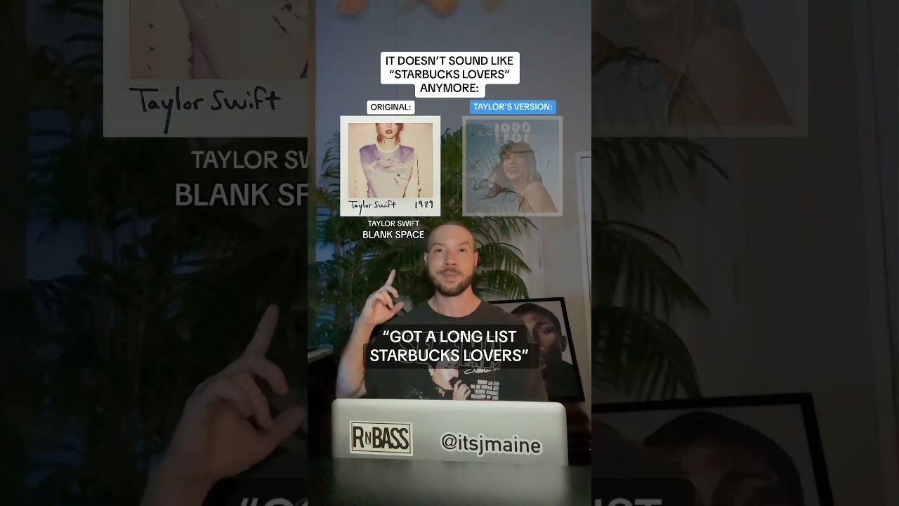 Taylor Swift 1989 Lyric Doesn’t Sound Like Starbucks Lovers Anymore #shorts #taylorswift #1989