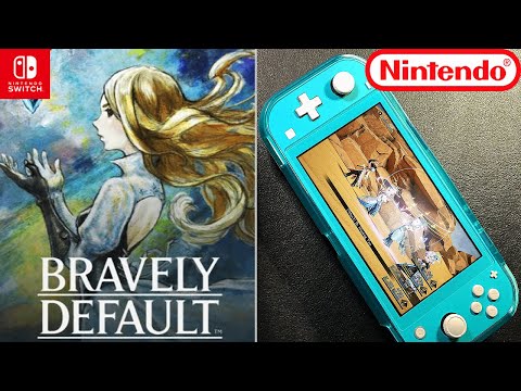 Bravely Default 2 | Gameplay | Demo | Nintendo Switch Lite