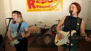 Girlpool 4.18.15 at Repo Records 8 songs