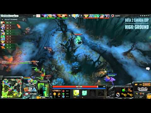 Dota 2 Canada Cup Season 4 - Wheel Wreck vs eHug