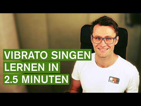 Vibrato Gesangsübung - Der BESTE & SCHNELLSTE Weg