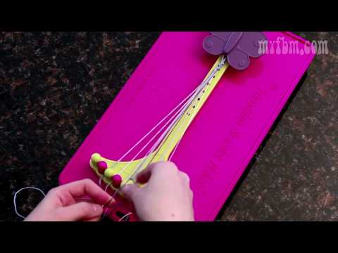 My Friendship Bracelet Maker -Chevron w/border pattern instructions