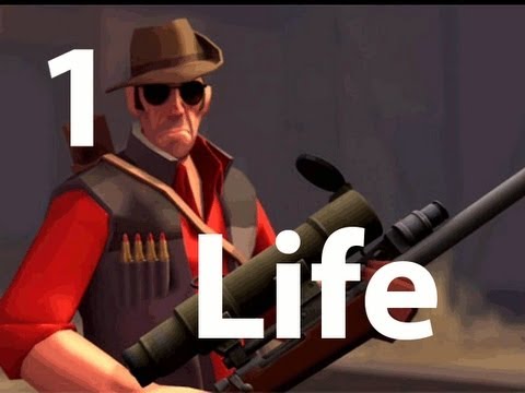 TF2 One Life Sniper - Huntsman/Rifle Duo