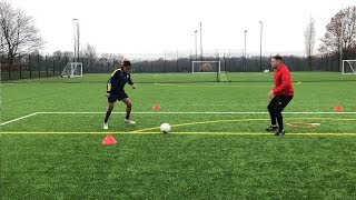 Training with professional women’s player Shameeka Fishley video