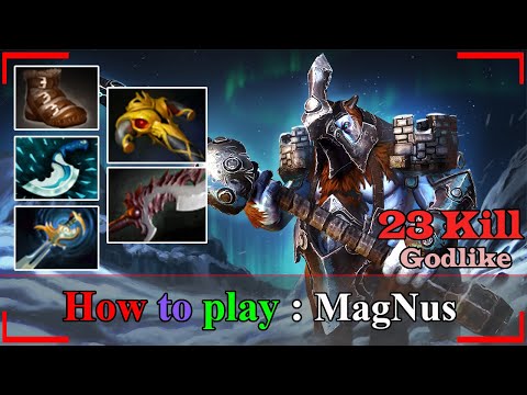 MIRACLE [Magnus] Cancer Midlane 23 Kill is Back Insane Right Click Boss 7.24 Dota 2