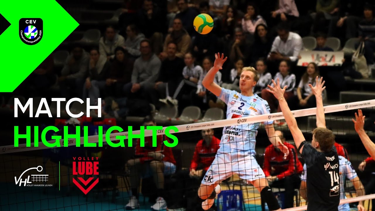 Highlights | Volley Haasrode LEUVEN vs. Cucine Lube CIVITANOVA | CEV Champions League Volley 2026