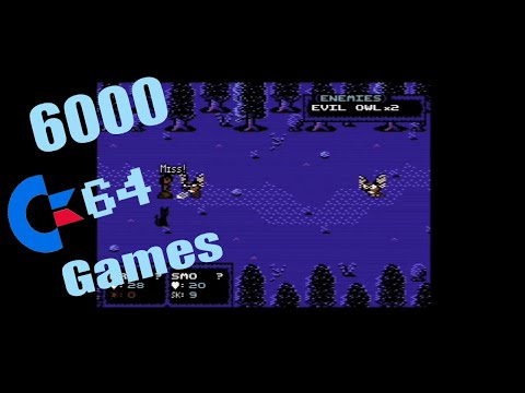 6000 Commodore 64 Games  - Part 1  (0-A-B)  -  PAL 50fps