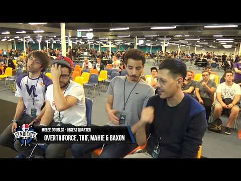 Syndicate 17 - Overtriforce + Trif Vs. Mahie + Baxon - Losers Quarters - Melee Doubles