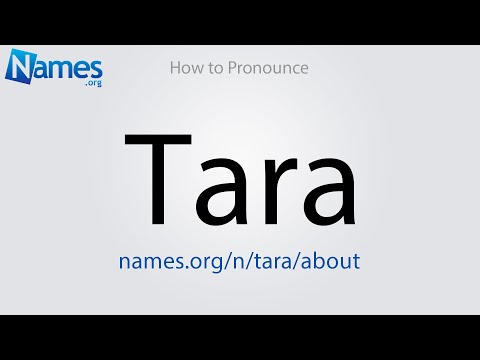 What does the name tarah mean