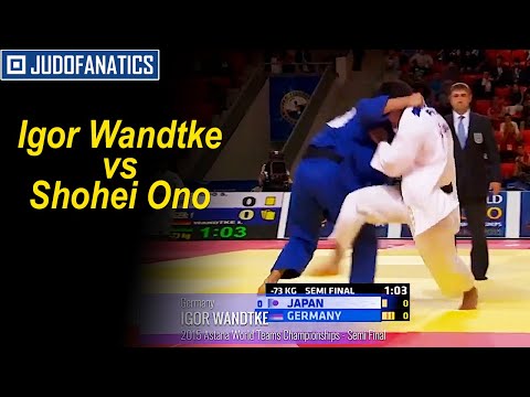 Igor Wandtke vs. Shohei Ono Judo Match