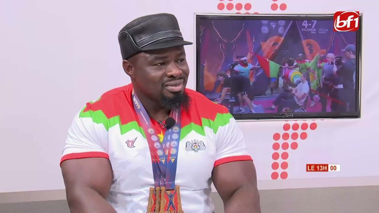 Sport : entretien avec le champion du monde de Powerlifting Alfred Zan Bady de Caterpillar