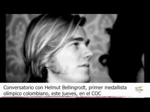 Conversatorio con Helmut Bellingrodt, primer medallista olímpico colombiano, este jueves, en el COC