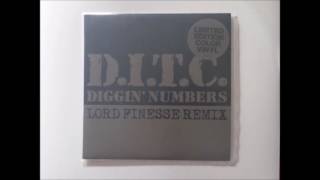 D.I.T.C. ‎– Diggin' Numbers (Lord Finesse Remix Instrumental))
