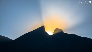 preview picture of video 'Monterrey | Cerro de la Silla - La Casa del Sol Naciente | Timelapse | GoPro / Nikon D7100 | 4K'