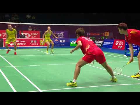 European mixed doubles Champions losing in quarter finals