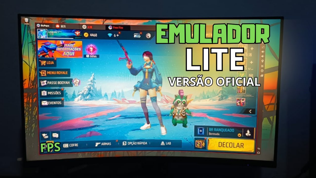 Emulador feito pro pc fraco | APENAS 2 NÚCLEOS e 1,500 GB RAM - Configuração + Sensibilidade ✔