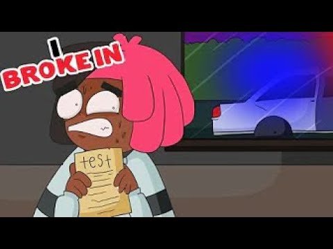 Yoyo 808 Breaking Into My School At Night For Test Answers - Animated Story reaction