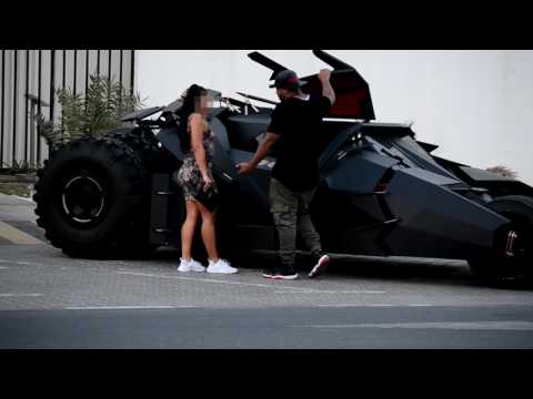 Picking Up Girls With A Batmobile!!! (MUST WATCH)