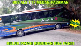 Download lagu SUPER SKILL! HANYA BUS ALS YANG BERANI LEWATI JALUR EKSTRIM INI KELOK PATAH KUBURAN DUO RIMBO PANTI mp3