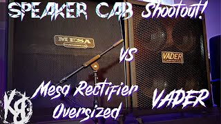 Video thumbnail for Cab Shootout! - Mesa Rectifier Oversized 4x12 vs Vader 4x12 by Kyle Bull