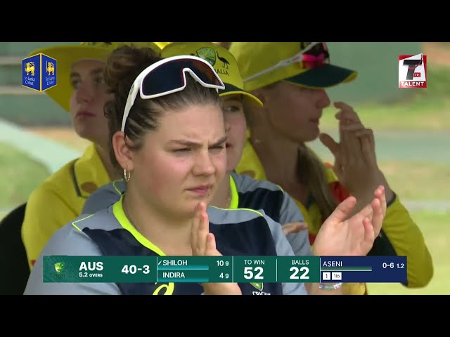 Highlights – 4th T20 | Sri Lanka Women’s U19 vs Australia Women’s U19 | #SLvAUS #SriLankaCricket