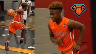 7th Grader Zion Harmon Is The YOUNGEST Player To Ever Play In The EYBL!! | Elite 2021 Point Guard