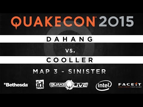 DaHanG vs Cooller - Map 3 - Sinister (QUAKECON 2015 DUEL)