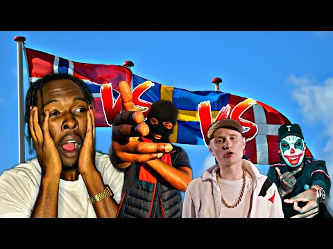 AMERICAN REACTS TO 🇸🇪Swedish🇸🇪vs🇳🇴Norwegian🇳🇴vs🇩🇰Danish🇩🇰RAP🔥‼️ | FT.(S1SCO,YASIN & More)