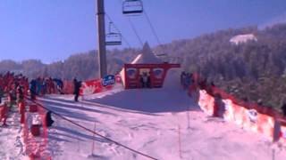 preview picture of video 'Les Houches WC Slalom 2012'