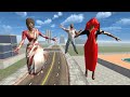 Stree Vs Kamla In Indian Bike Driving 3D Funny Gameplay