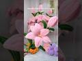 how to make lily petals easily | pipe cleaner flowers tutorial #handmadeflower