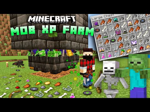 Minecraft Mob XP Farm Tutorial Simple And Easy 1.20 By Stagesfourteen
