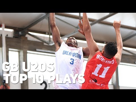 Carl Wheatle Serves Up Poster! GB U20 Top 10 Plays 2017 from FIBA Euro Prep Games