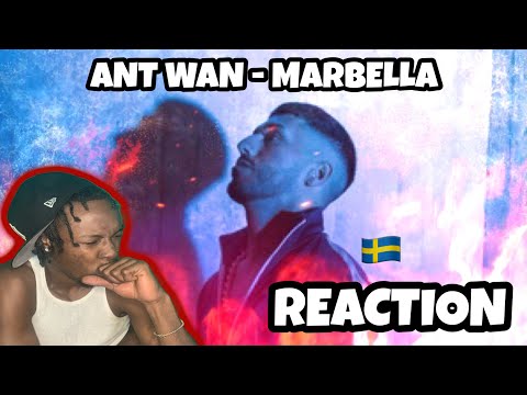 AMERICAN REACTS TO SWEDISH RAP! Ant Wan - Marbella (ENGLISH SUBTITLES)