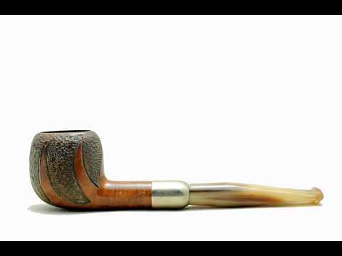 Pipa radica e corno ovale anno 1960 by Paronelli Pipe - www.paronellipipe.com