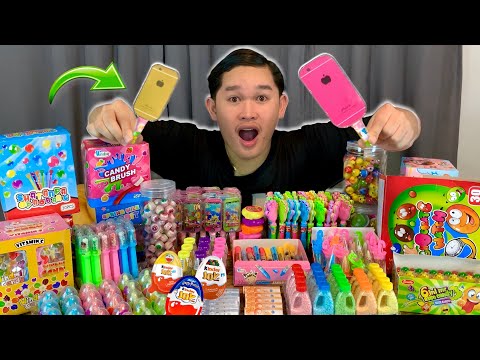 TIKTOK WEIRD GUMMY AND CANDY MUKBANG (masarap lahat)