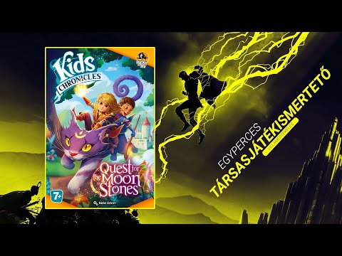 #375 . Varázslatos Krónikák: A holdkövek nyomában | Egyperces társasjátékismertető - Game-Obscura