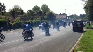 preview picture of video 'Bolney to Brighton FS1E ride 2014, Depart from Bolney'