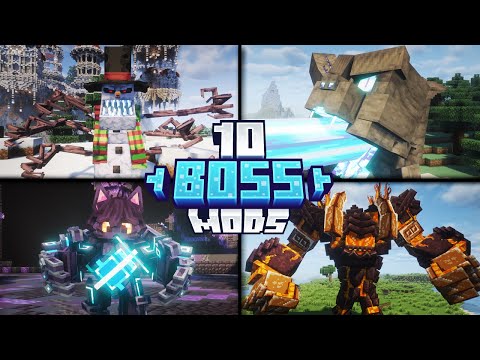 Top 10 Minecraft Boss Mods (Forge 1.20.1)